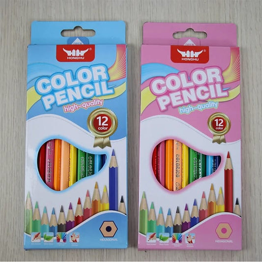 12 Piece Color Pencil Big Size