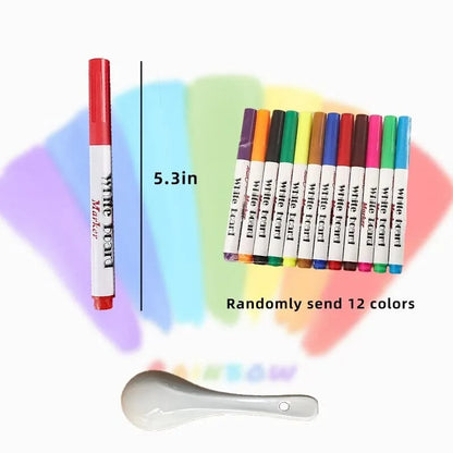 8 pcs set Magic Markers Floats In Water