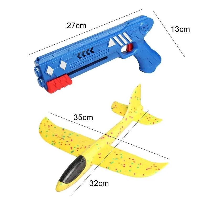 Gun-Style Launching Aircraft