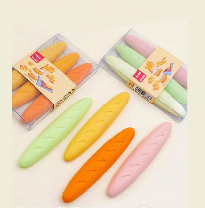 Baguette Bread Shaped Eraser