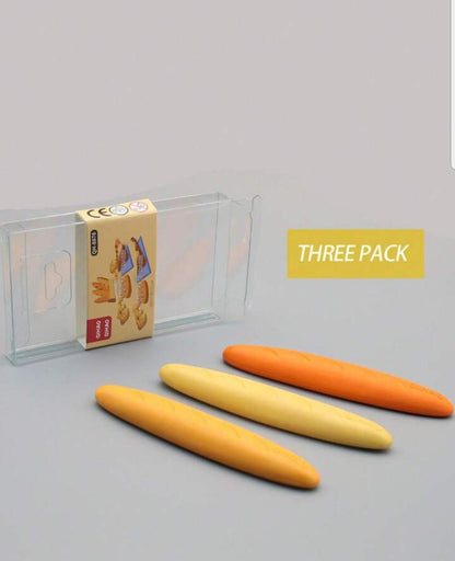 Baguette Bread Shaped Eraser