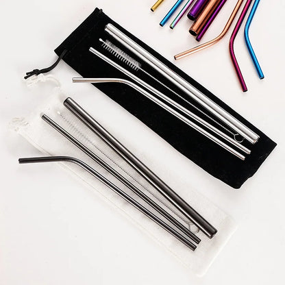 STAINLESS REUSEABLE STEEL  STRAW