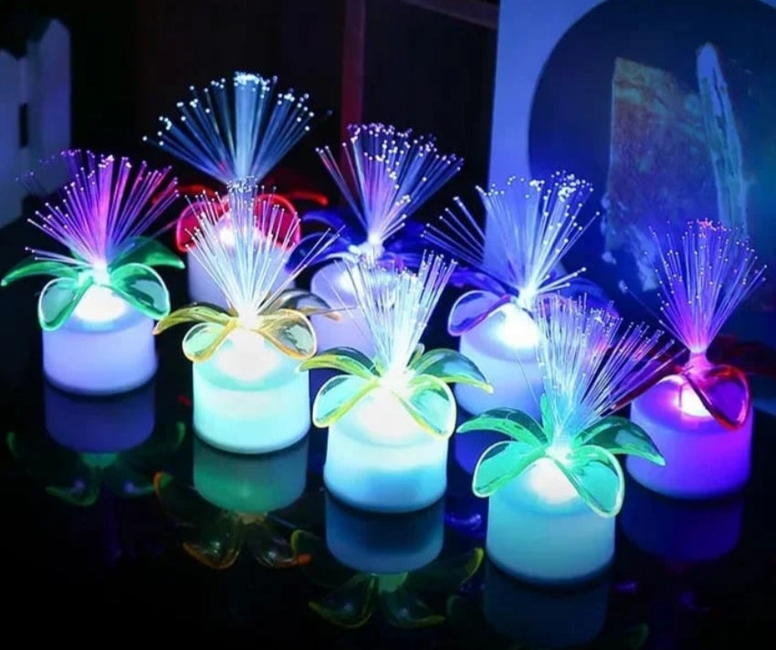 New Multicolor LED CANDELS ROSE NIGHT LIGHT