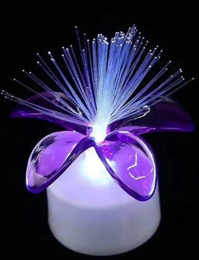 New Multicolor LED CANDELS ROSE NIGHT LIGHT