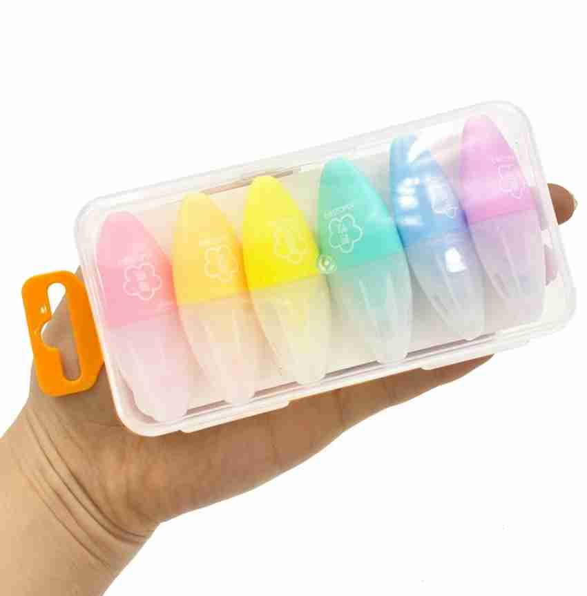 New 6pcs mini egg Highlighter