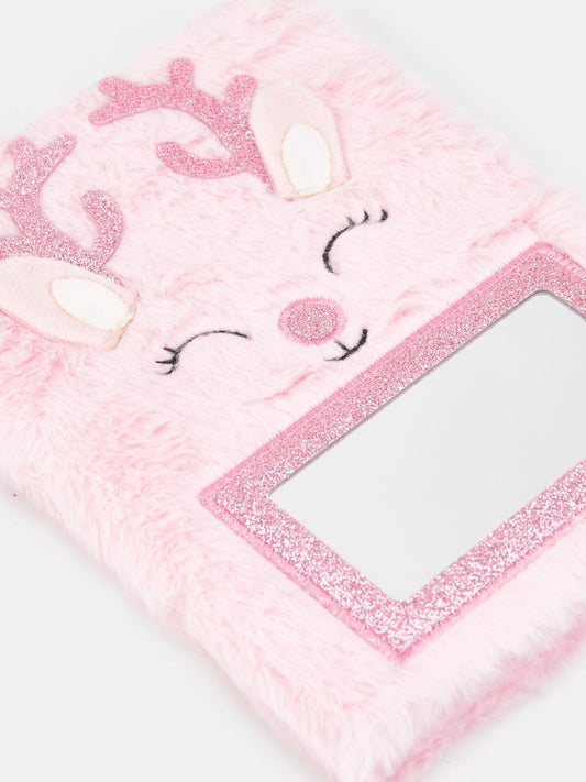 New fancy mirror fluffy diary