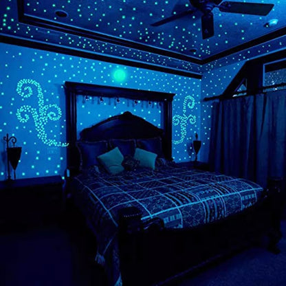 3D Star Glow Wall Stickers